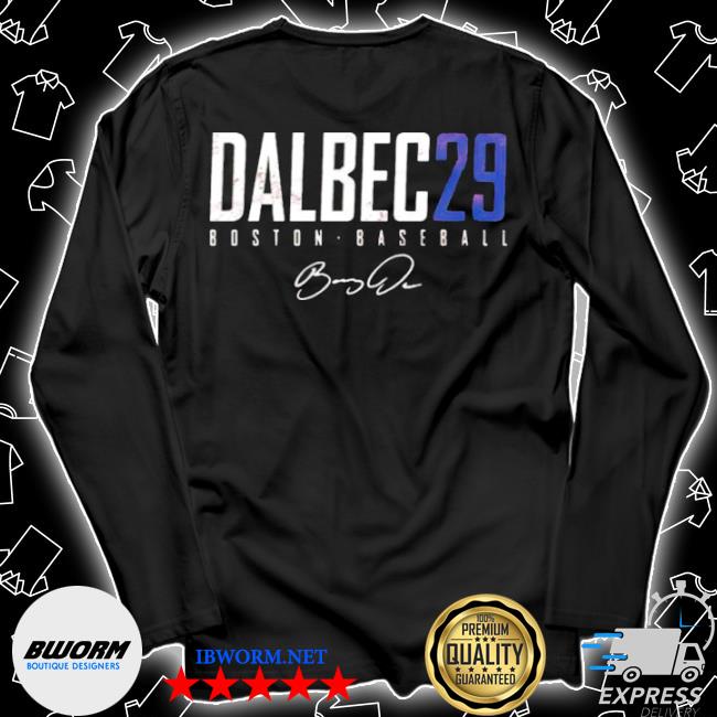 Boston Baseball Bobby Dalbec 29 signature shirt - Kingteeshop
