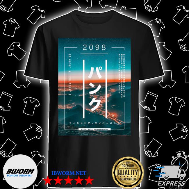 Japanese Cyberpunk Tokyo Streetwear Aesthetic Graphic Tee