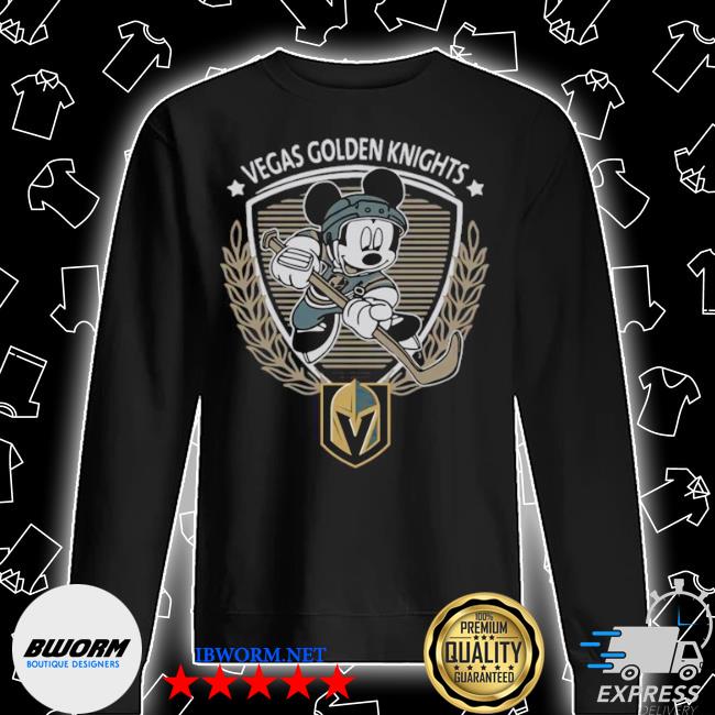 NHL Hockey Mickey mouse team Vegas Golden Knights shirt