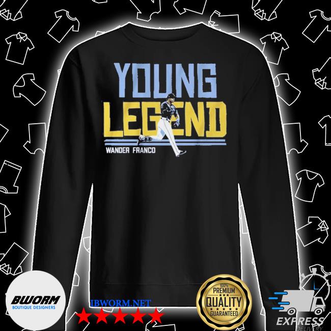 Official Wander Franco Young Legend 2021 Shirt, hoodie, sweater, long  sleeve and tank top