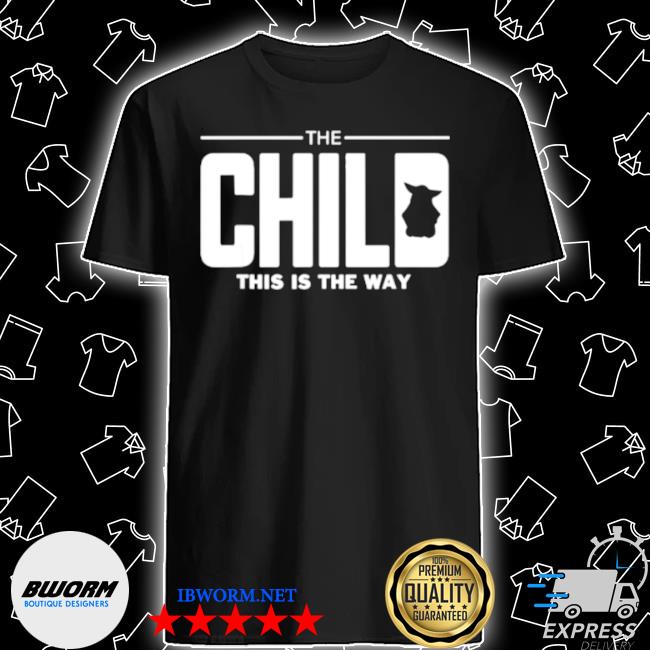 dadalorian shirt and the child