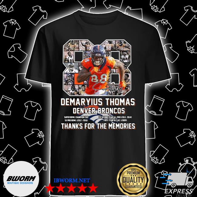 Demaryius Thomas 88 Denver Broncos Thank you DT T-shirt, hoodie