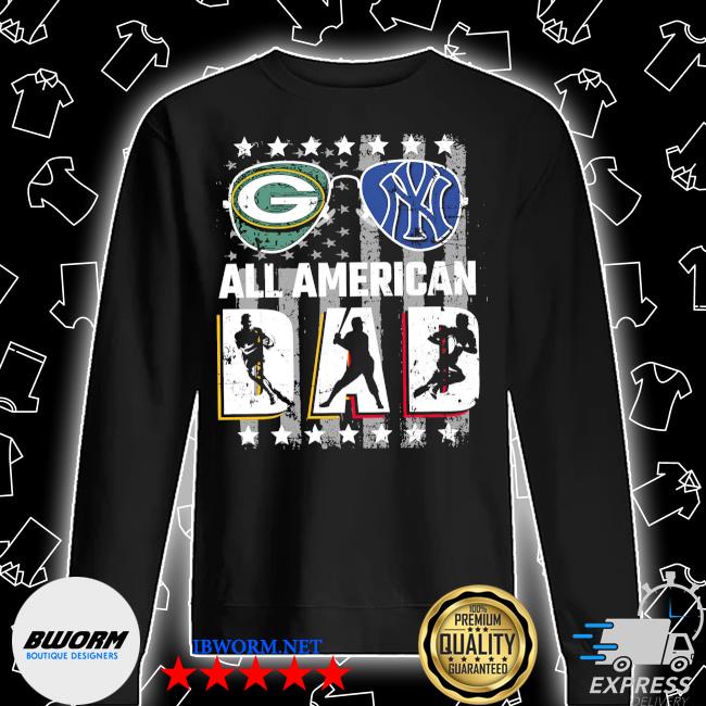 Green Bay Packers and Milwaukee Brewers all American Dad shirt, hoodie,  sweater, long sleeve and tank top