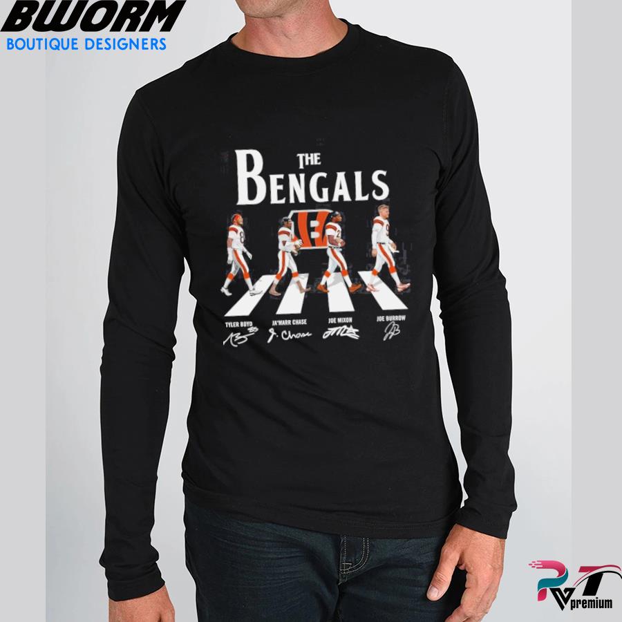 The Cincinnati Bengals Football Abbey Road shirt, hoodie, sweater, long  sleeve and tank top