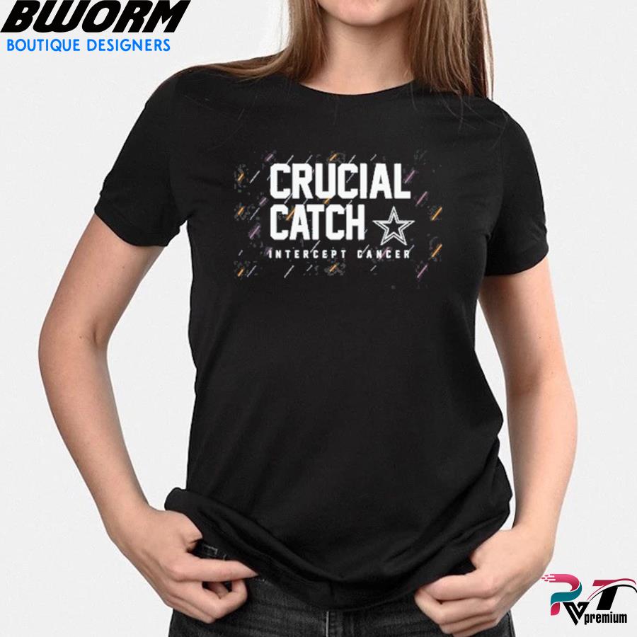 Official dallas Cowboys Crucial Catch Intercept Cancer shirt, hoodie,  sweater, long sleeve and tank top