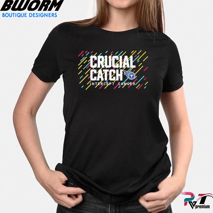 Tennessee Titans 2021 Crucial Catch Intercept Cancer T-shirt