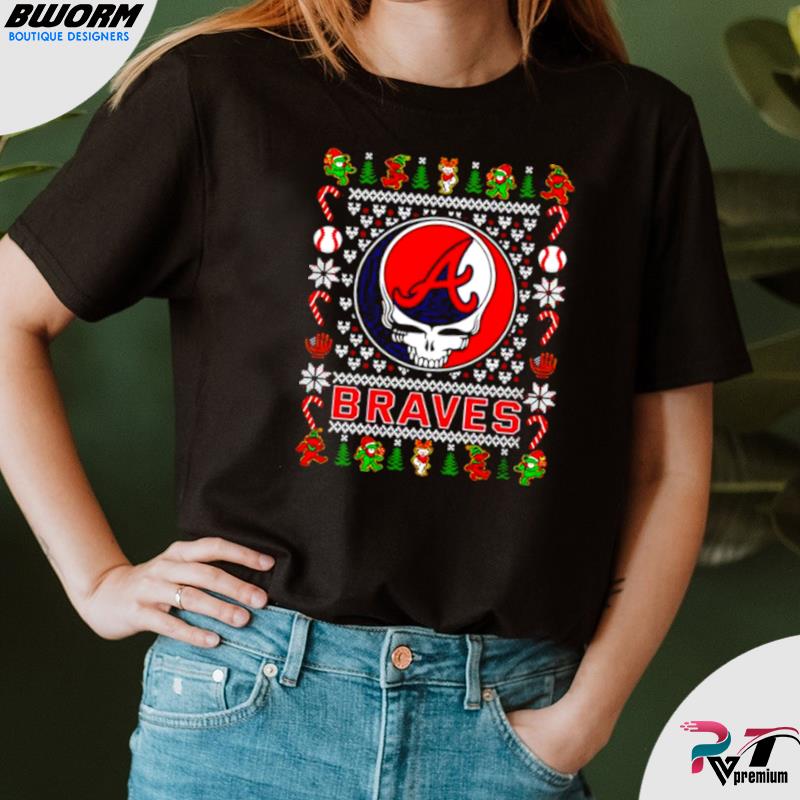 Grateful Dead Atlanta Braves Christmas shirt - Kingteeshop