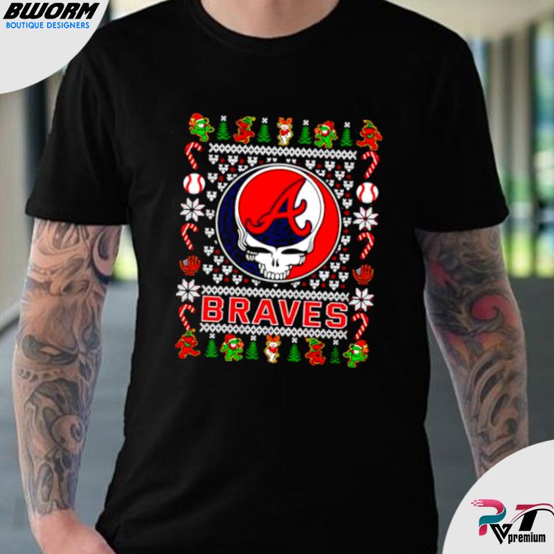 Grateful Dead Atlanta Braves Christmas shirt