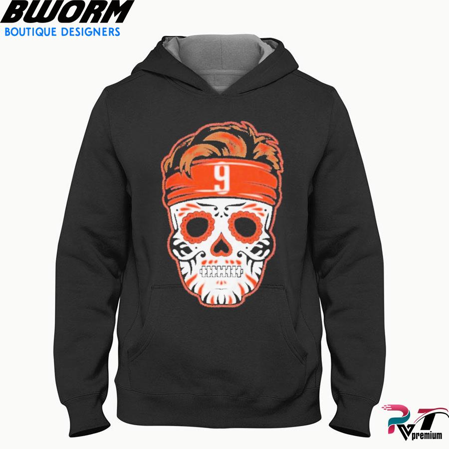 Joe burrow sugar skull shirt, hoodie, sweater and long sleeve