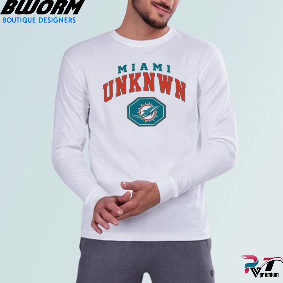 Miami Dolphins Unknwn White Arch Shirt, hoodie, sweater, long