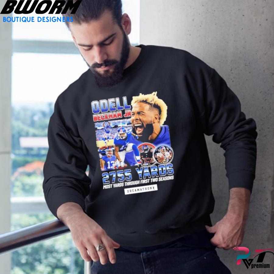 Shannon Spake Odell Beckham Jr 2755 Yards Shirt, hoodie, sweater, long  sleeve and tank top