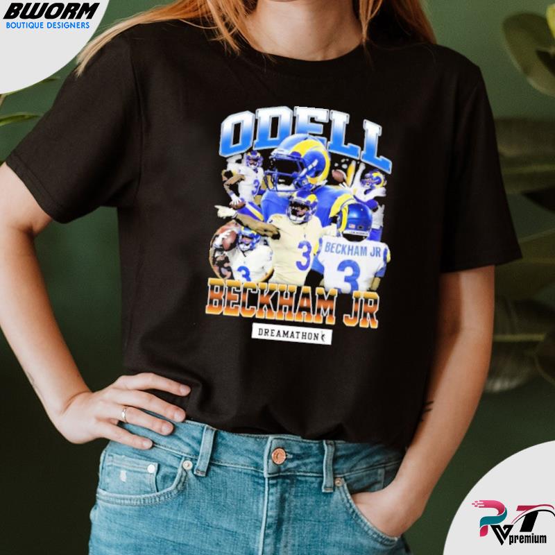 Buy Odell Beckham Jr New York Giants Dreamathon Shirt For Free Shipping  CUSTOM XMAS PRODUCT COMPANY