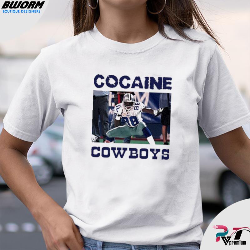 Cocaine Dallas Cowboys T-shirt For Sale 