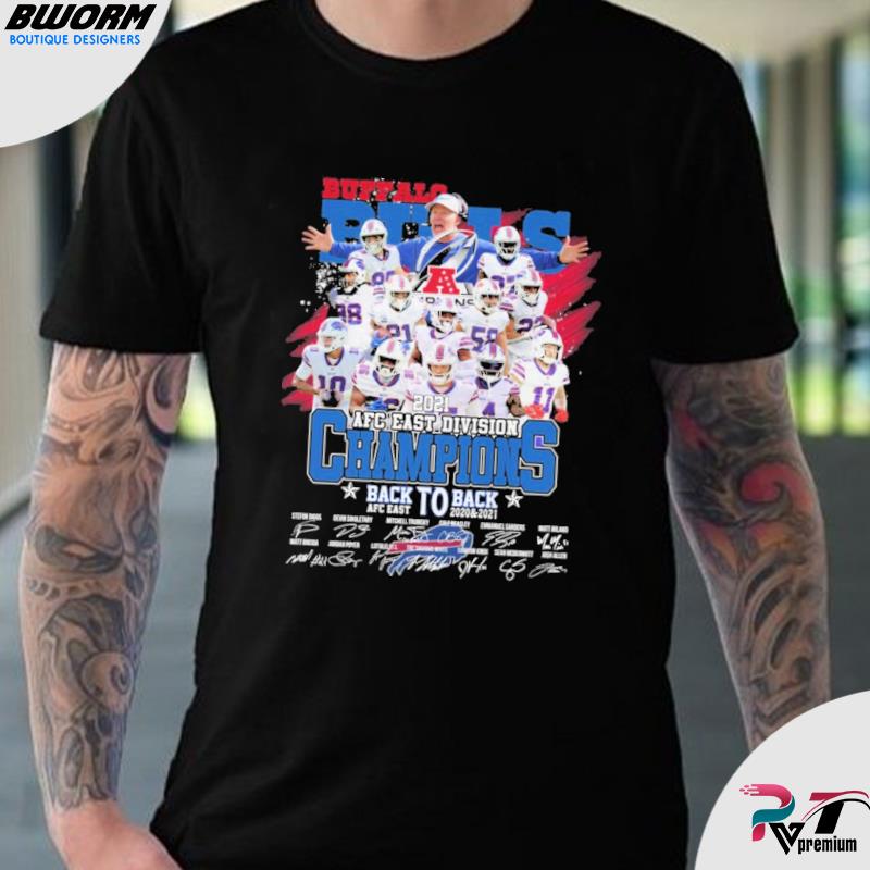 Buffalo Bills 2021 AFC East Champions Shirt