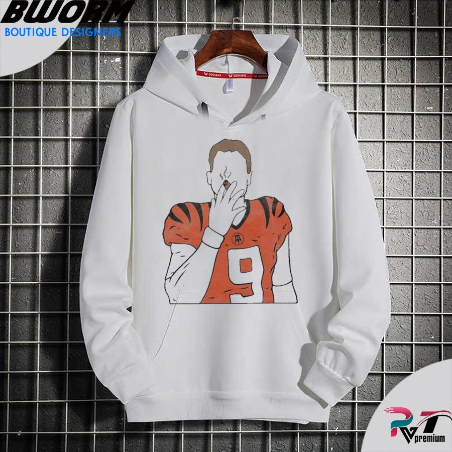 Premium Joe Burrow Who Dey Smoking Shirt, hoodie, sweater, long sleeve and  tank top