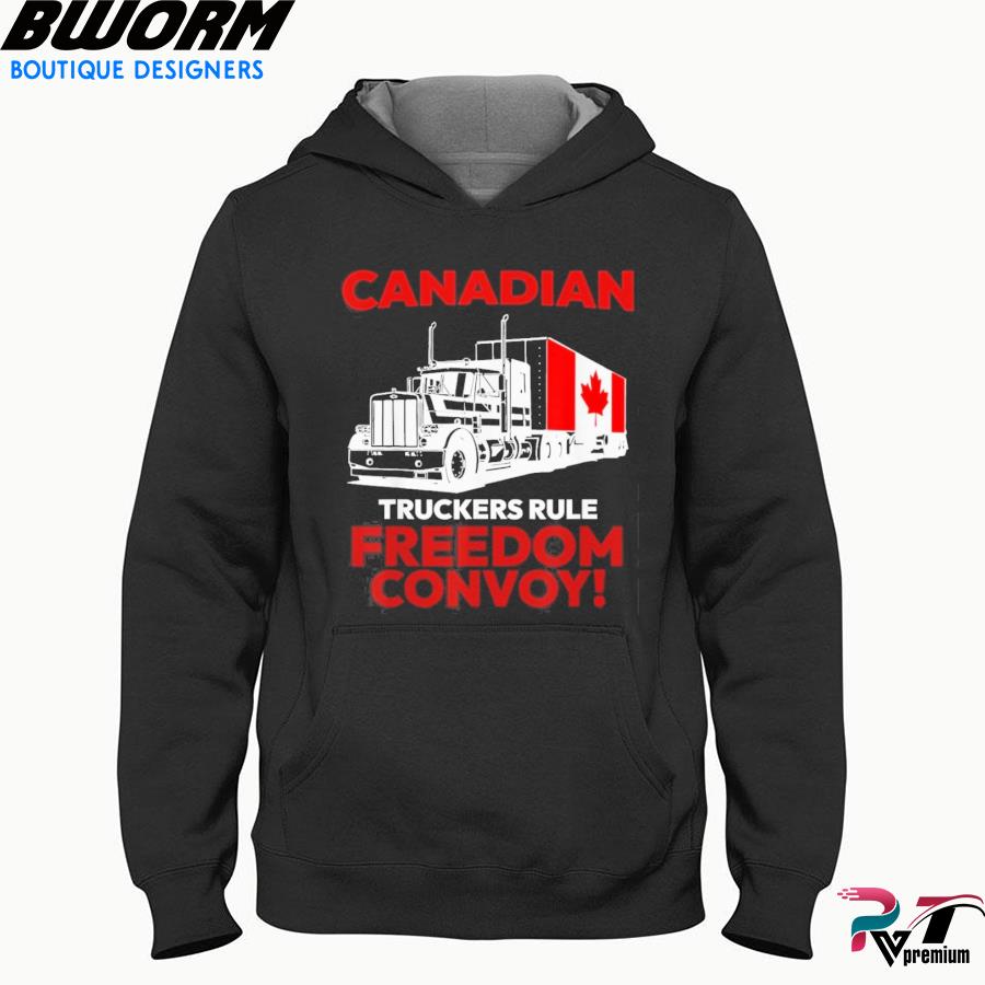 Canadian trucker freedom convoy 2024 shirt, hoodie, sweater, long