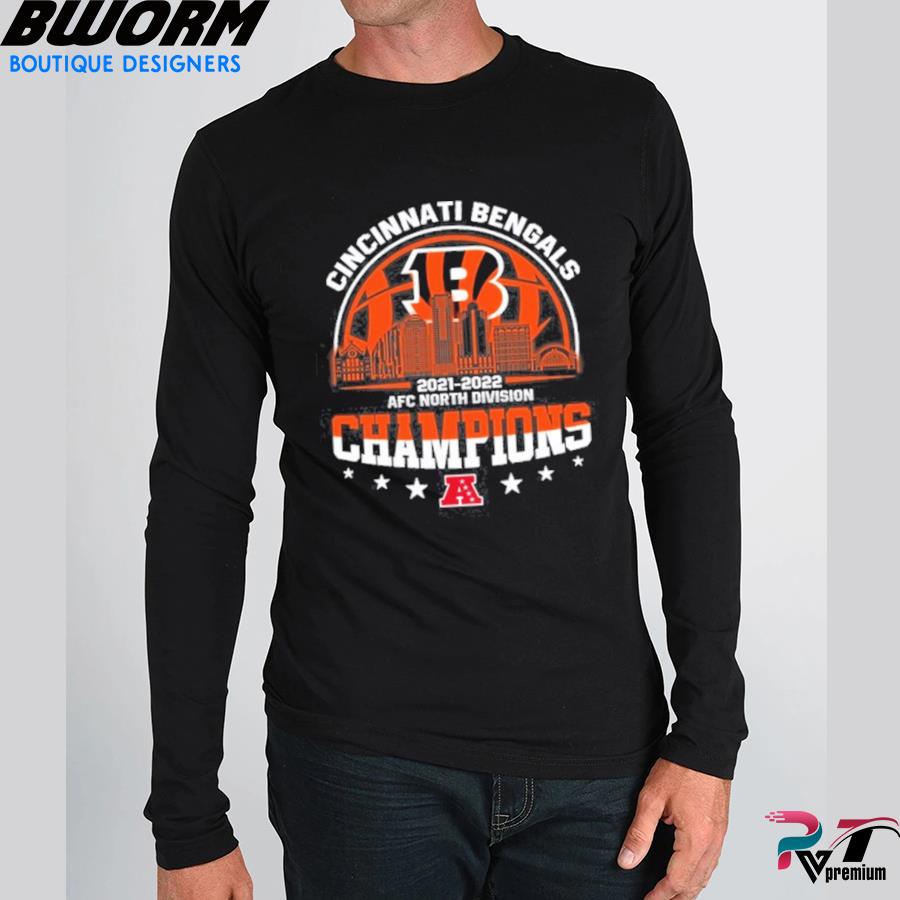 Cincinnati Bengals Champions 2021 2022 AFC North Conference Championships  new T-Shirt, hoodie, sweater, long sleeve and tank top