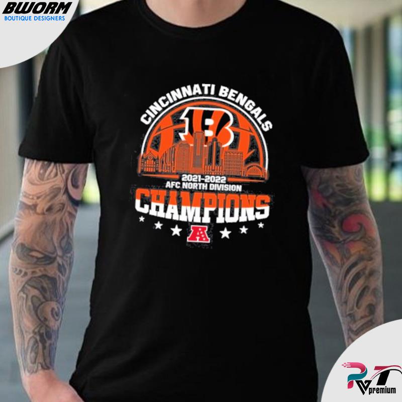 Cincinnati Bengals Champions 2021 2022 AFC North Conference