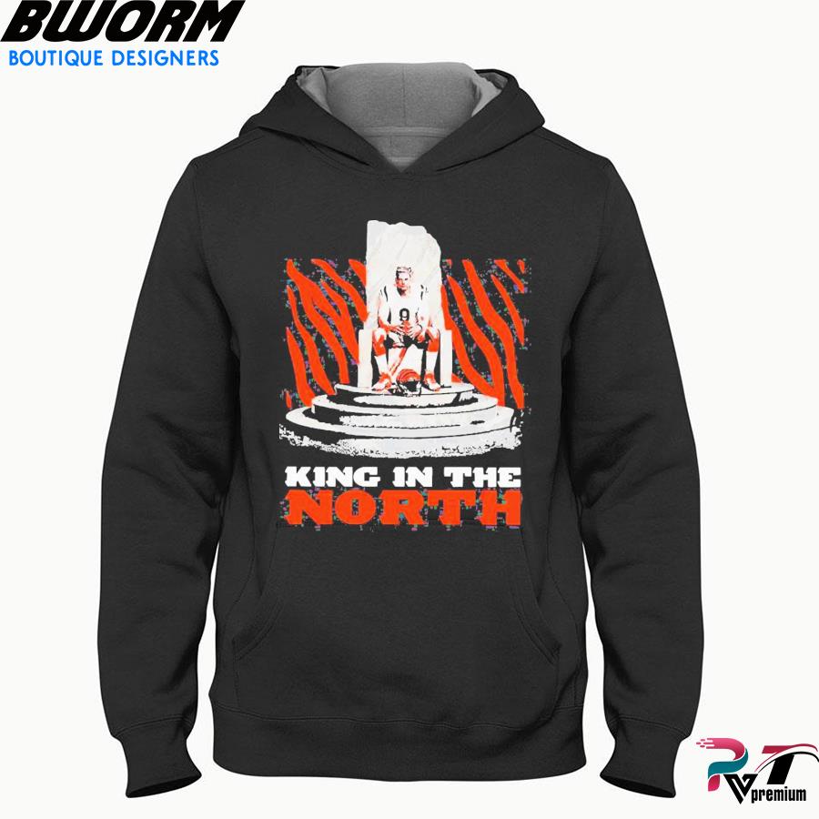 Cincinnati Bengals Joe Burrow King In The North 2022 Shirt,Sweater, Hoodie,  And Long Sleeved, Ladies, Tank Top