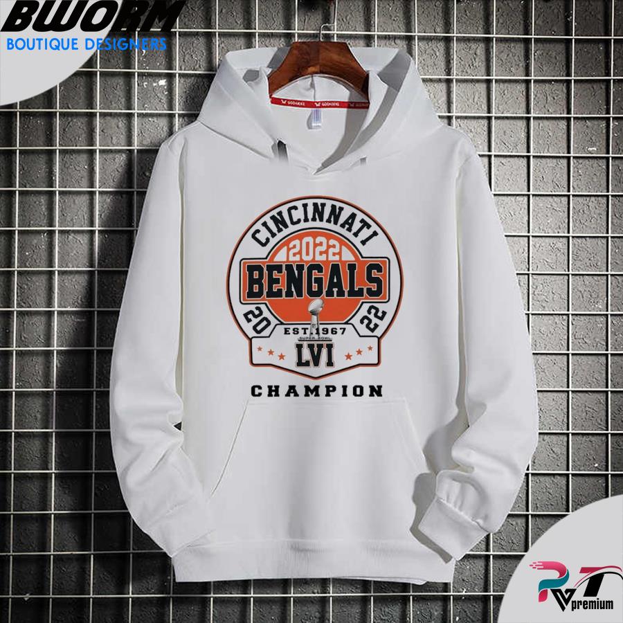 Premium Super bowl 2022 cincinnati bengals champions shirt, hoodie,  sweater, long sleeve and tank top