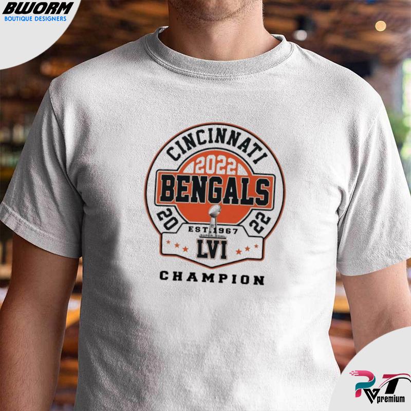 Premium Super bowl 2022 cincinnati bengals champions shirt, hoodie,  sweater, long sleeve and tank top