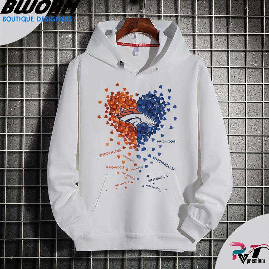 Denver Broncos football Heart Diamond shirt, hoodie, sweater, long sleeve  and tank top