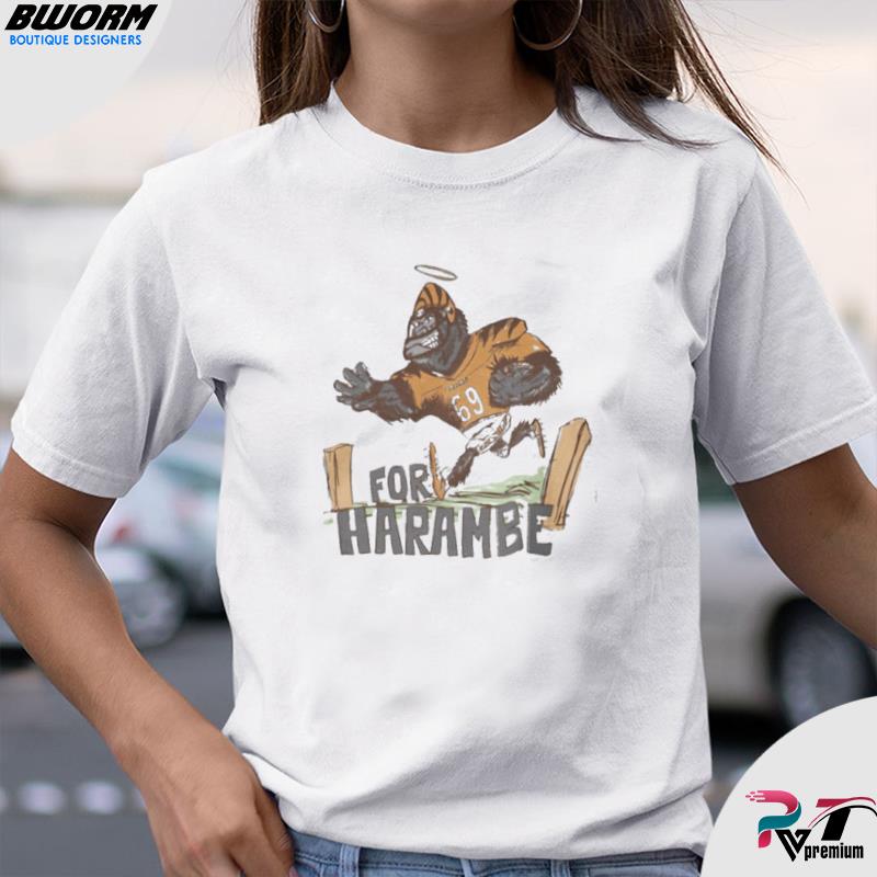 For Harambe Shirt Cincinnati Bengals Win The Super Bowl For Harambe,  hoodie, sweater, long sleeve and tank top