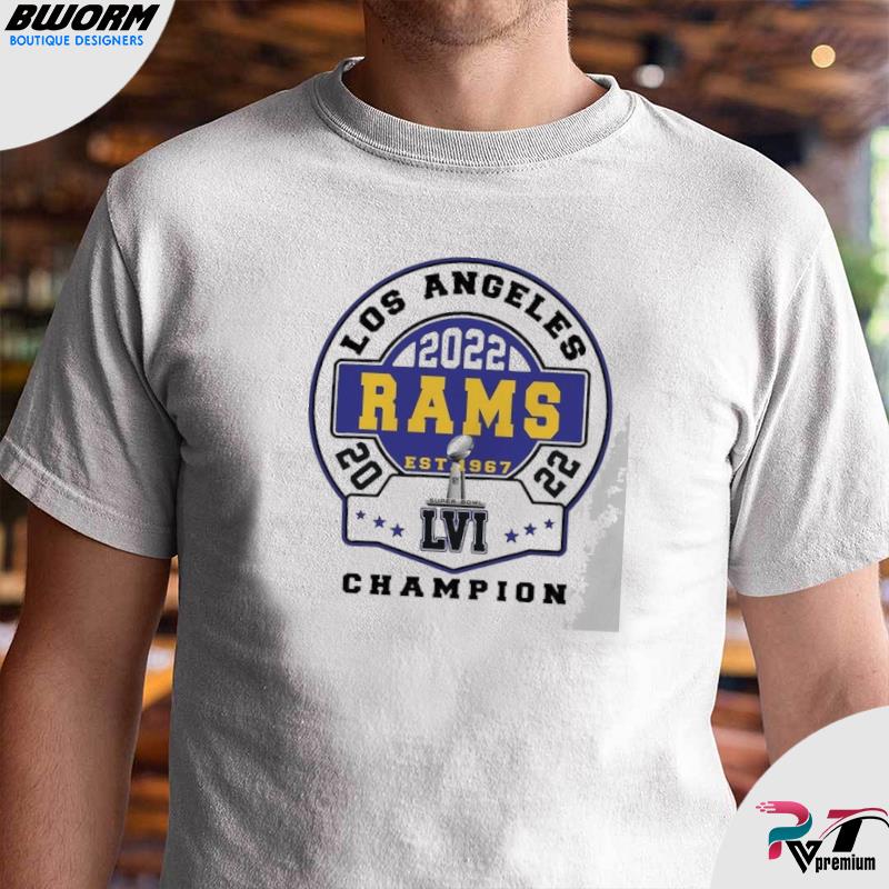 Los angeles la rams super bowl 56 champions trophy shirt, hoodie,  longsleeve tee, sweater