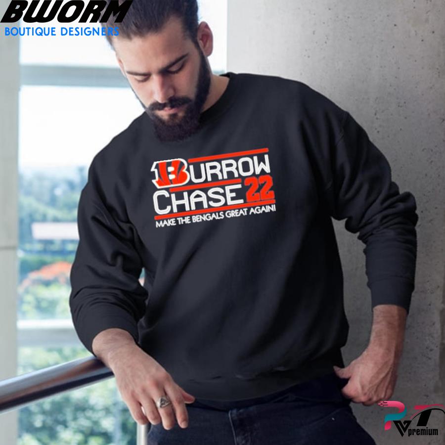 Ja'Marr Chase Cincinnati Bengals Burrow Chase'22 shirt, hoodie