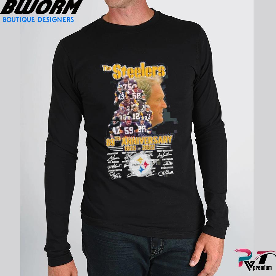 Pittsburgh Steelers 89th anniversary 1933-2022 t-shirt