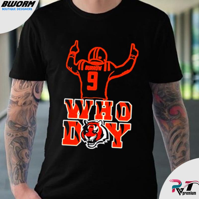 Joe Burrow Who Dey Bengals Super Bowl Football 2022 shirt, hoodie, sweater,  long sleeve and tank top