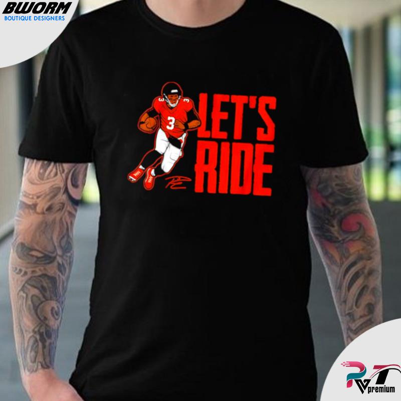 Russell Wilson Lets Ride shirt, hoodie, sweater, long sleeve and