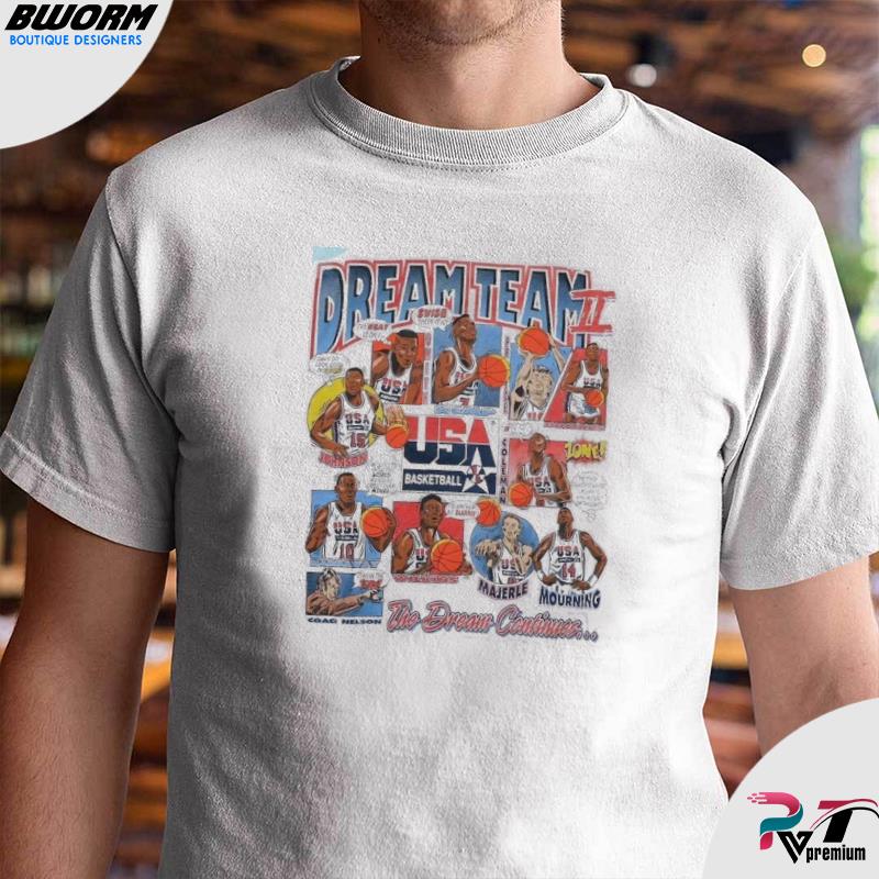Vintage 1992 USA Dream Team NBA Basketball Shirt