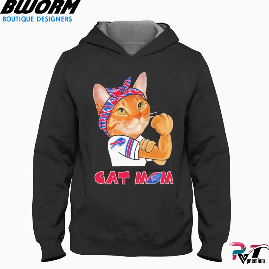 Cat mom Buffalo Bills logo shirt, hoodie, sweater, long sleeve and tank top