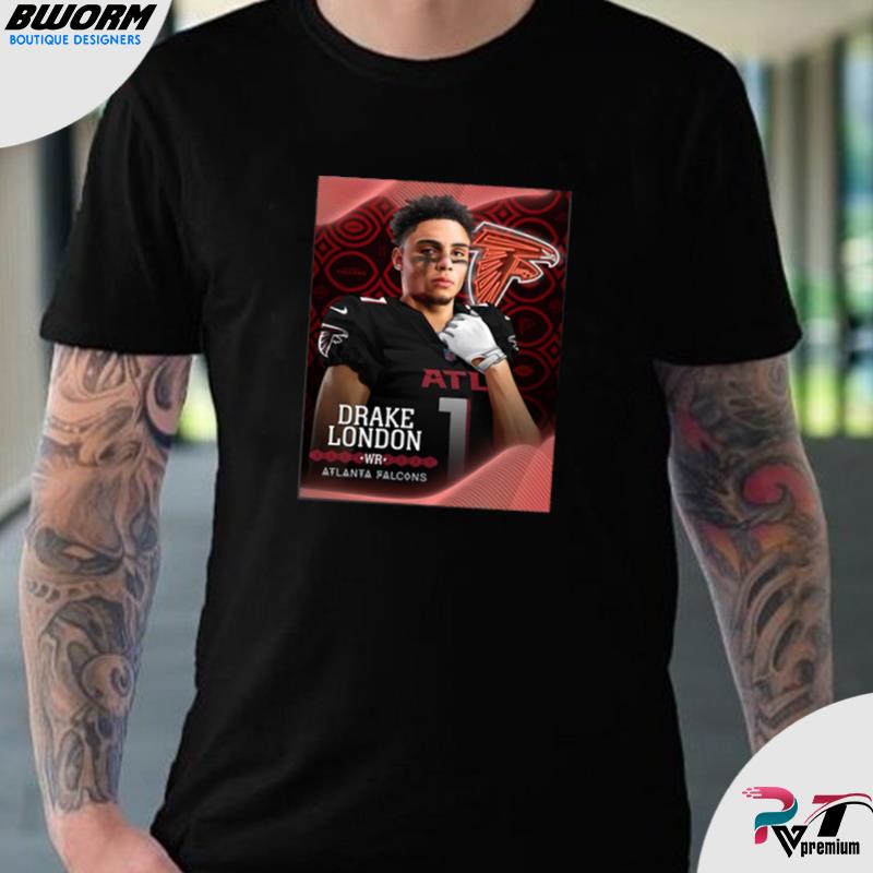 Congratulation Drake London Atlanta Falcons NFL Draft 2022 T-Shirt - REVER  LAVIE