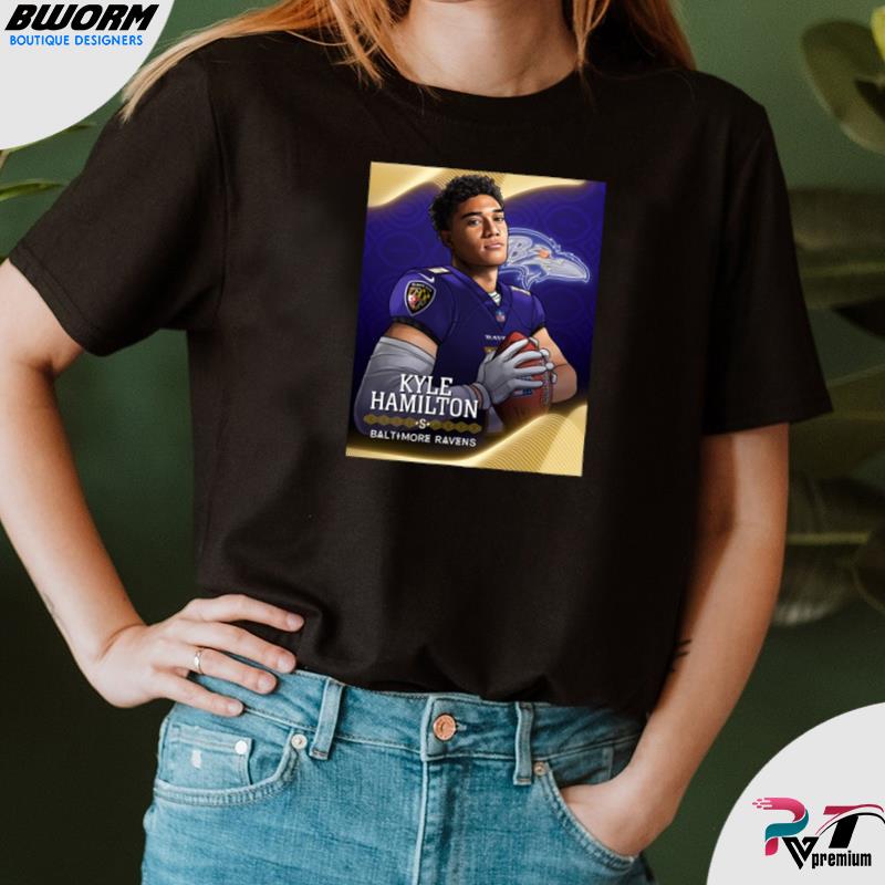 Congratulation Kyle Hamilton Baltimore Ravens NFL Draft 2022 T-Shirt -  REVER LAVIE