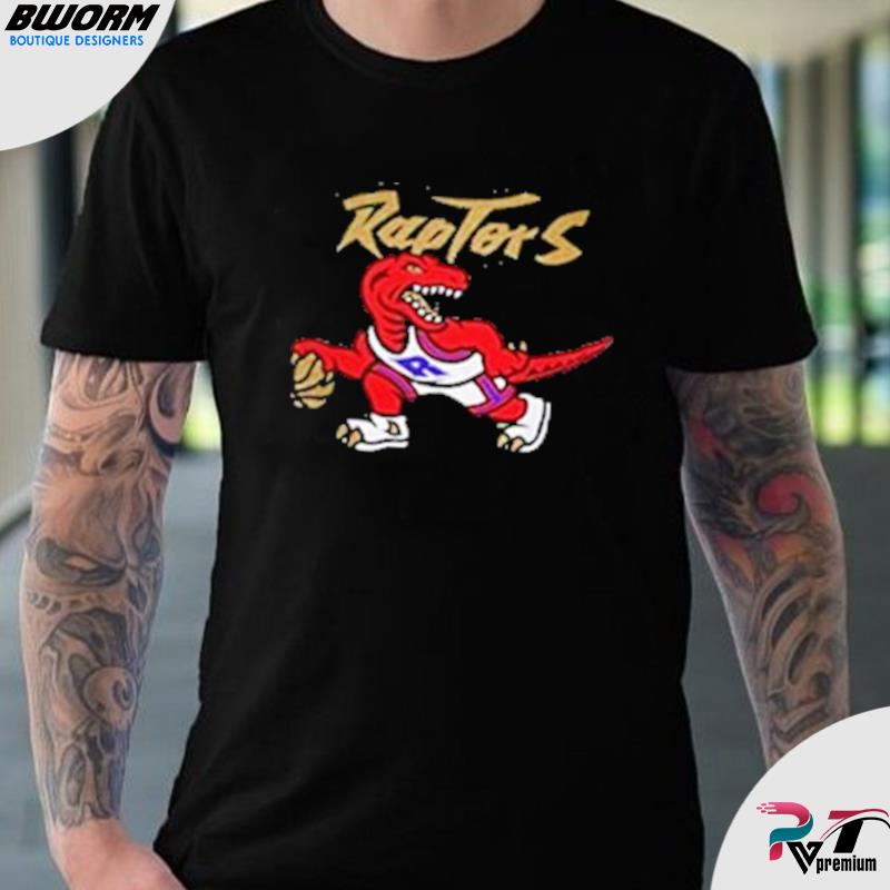 Toronto Raptors Mitchell Ness Black Gold All Over Retro Logo Sweatshirt  Hoodie