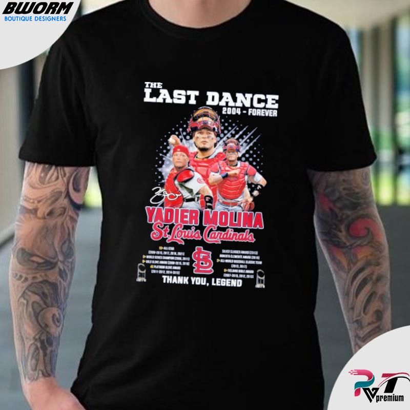 Yadier Molina St. Louis Cardinals The Last Dance 2004-forever