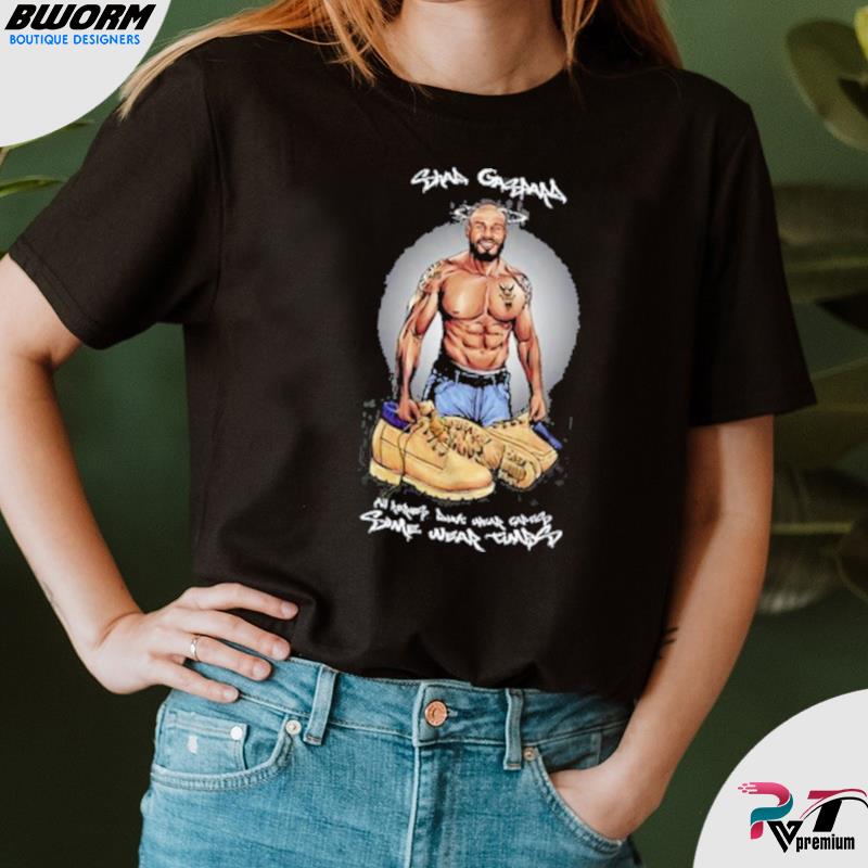 Shad Gaspard all heroes don't wear capes some wear Timbs boots wwe shirt,  hoodie, sweater and v-neck t-shirt