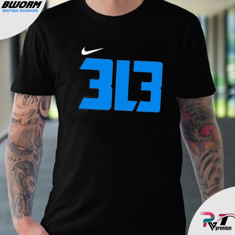 Official 313 3L3 Detroit Lions Shirt, hoodie, sweater, long sleeve and tank  top