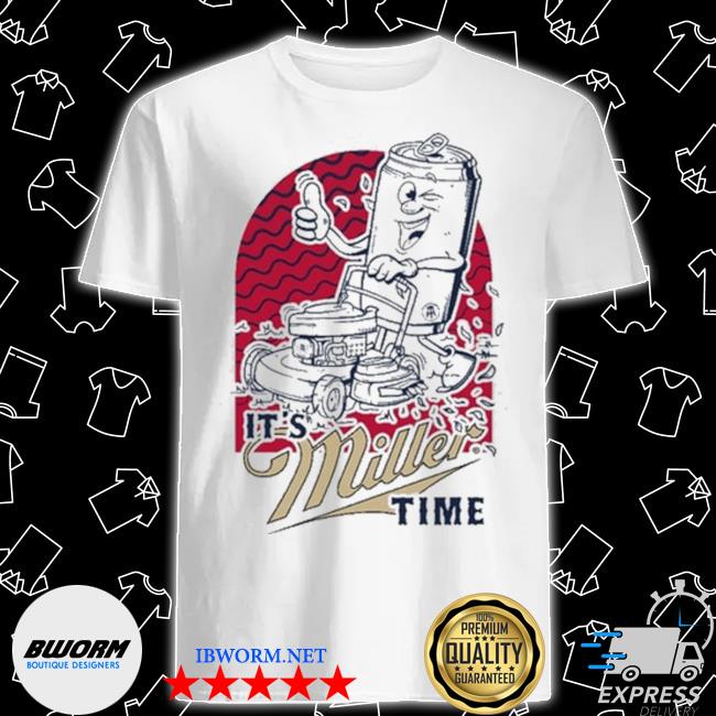 Barstool Chicago It's Miller Time Tee Grey