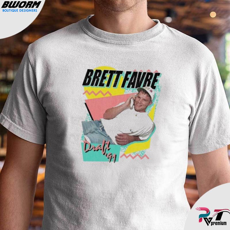 Awesome brett Favre draft day shirt, hoodie, sweater and unisex tee