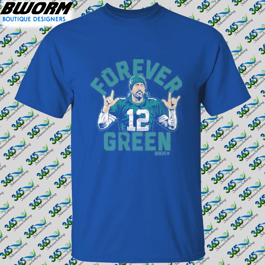 Aaron Rodgers Forever Green Official Tshirt