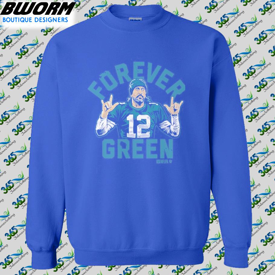 Aaron Rodgers Forever Green Official Tshirt