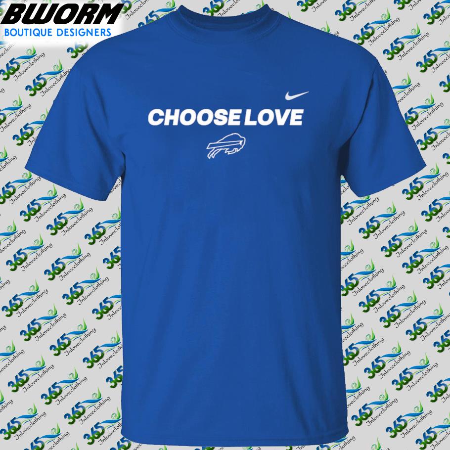 Buffalo bandits buffalo bills wearing choose love shirt, hoodie