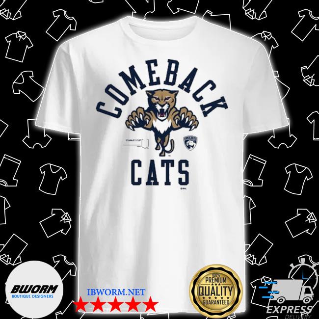 Official florida Panthers 2022 Stanley Cup Playoffs Comeback Cats