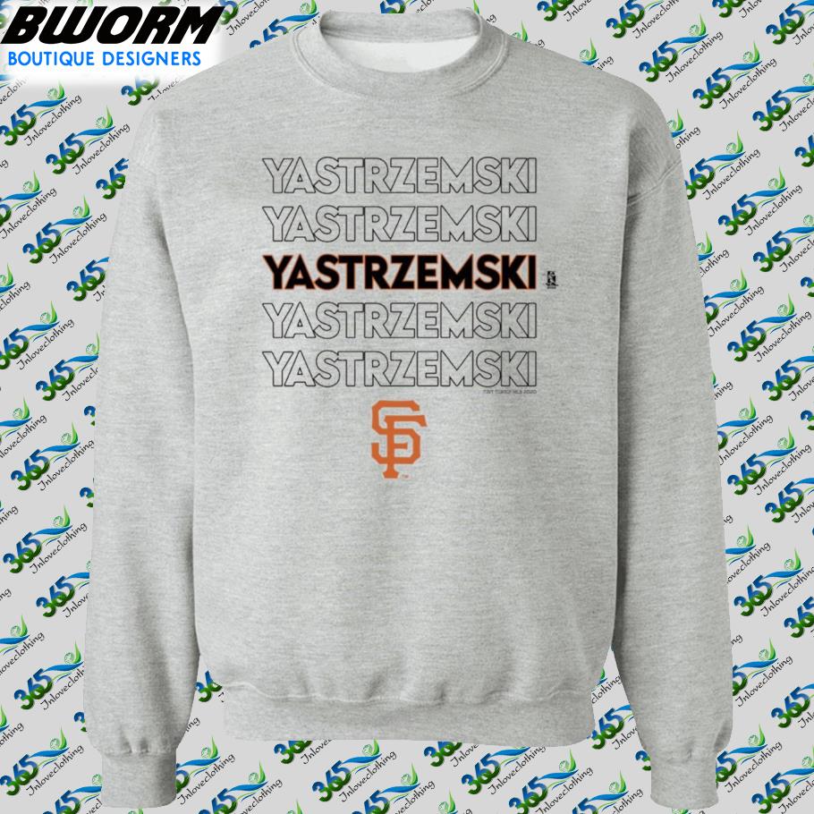 San Francisco Giants Mike Yastrzemski Stacked Tee Shirt