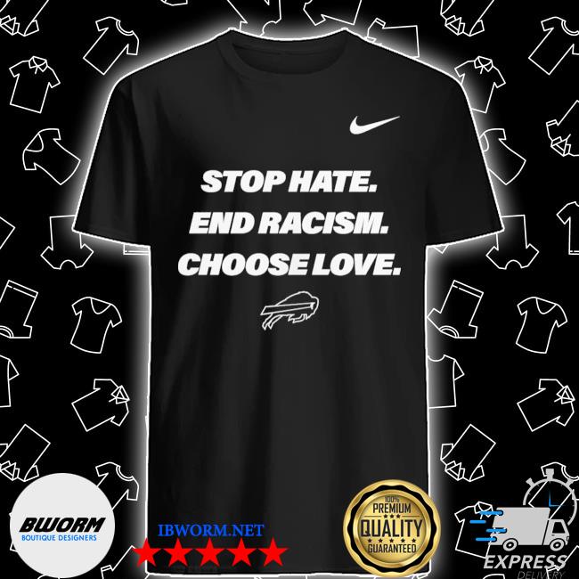 Choose Love' Bills shirts are now available