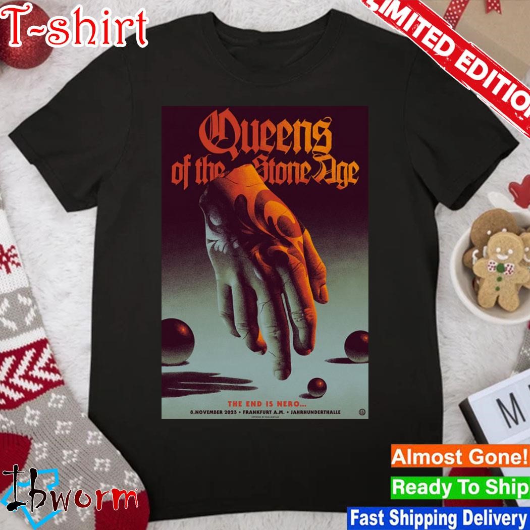 2023 queens of the stone age frankfurt Germany poster shirt