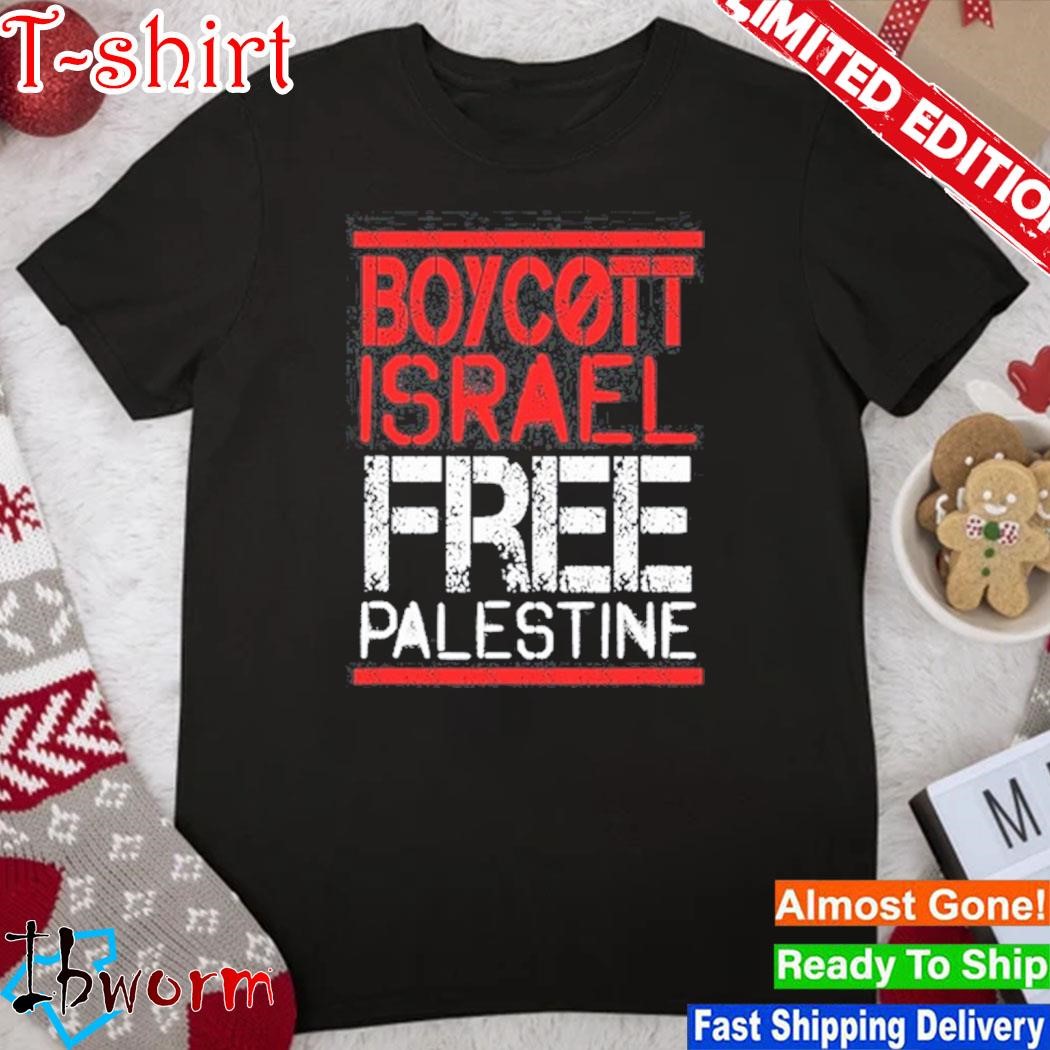 Boycott Isreal Free Palestine T-Shirt